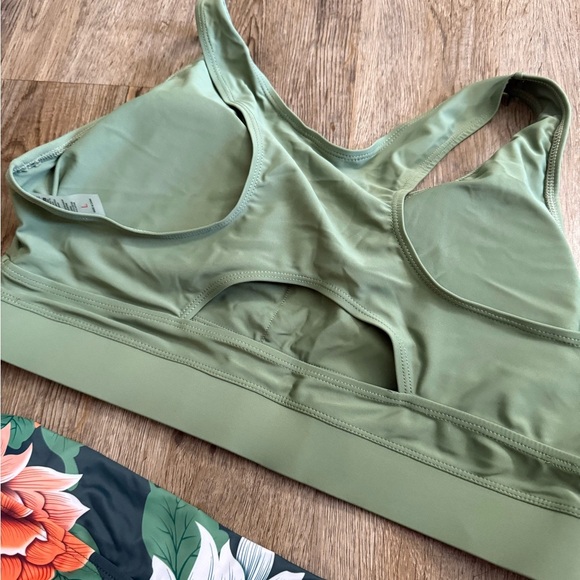 High Waisted Floral Tankini Swimsuit - Picture 8 of 10